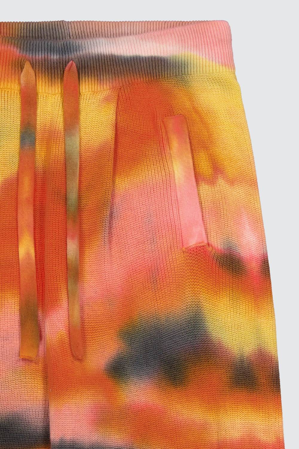Laneus Laneus pantaloni in maglia effetto tie dye Prezzo Ridotto