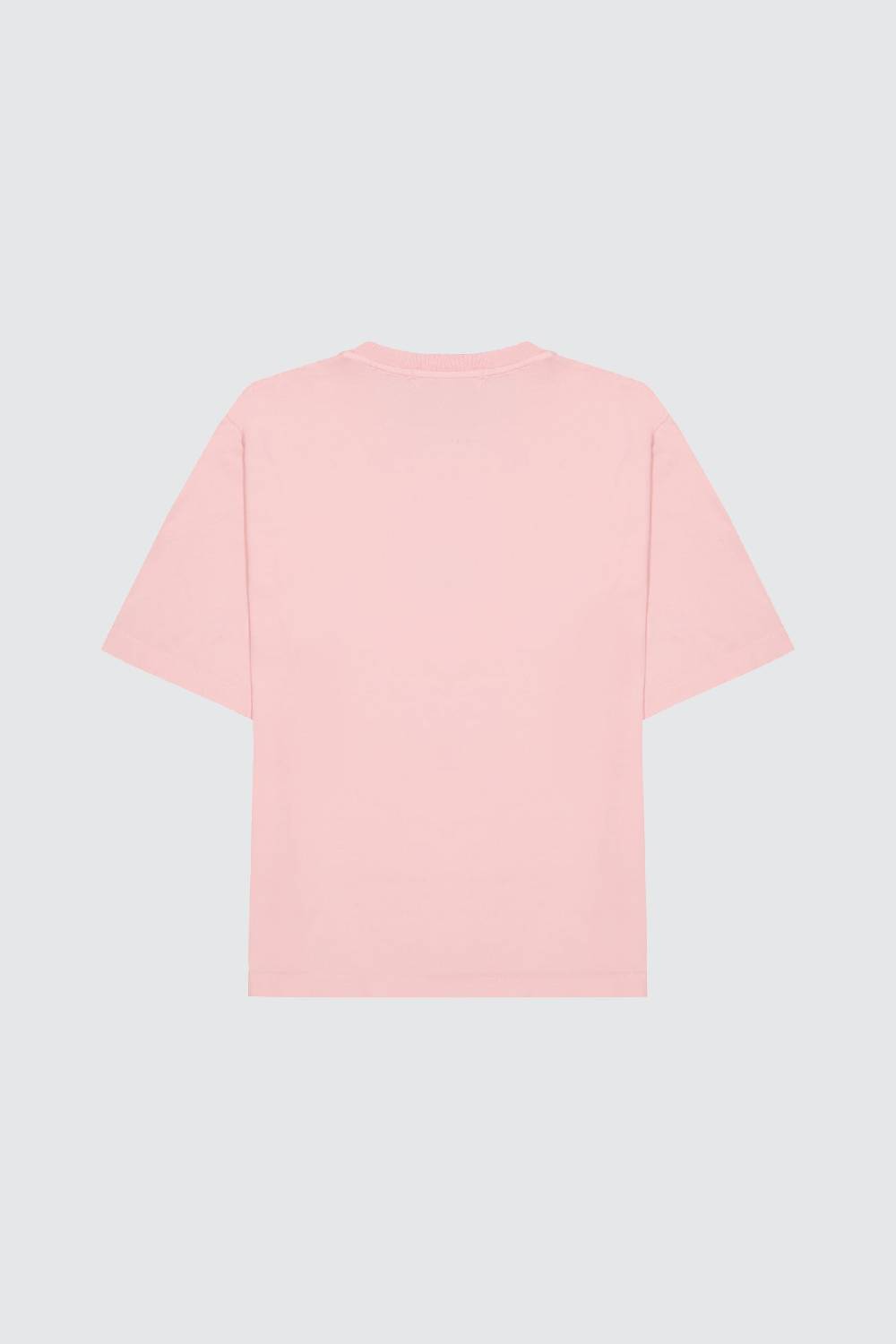Laneus Laneus pink t-shirt con studded lettering Saldi Di Fabbrica