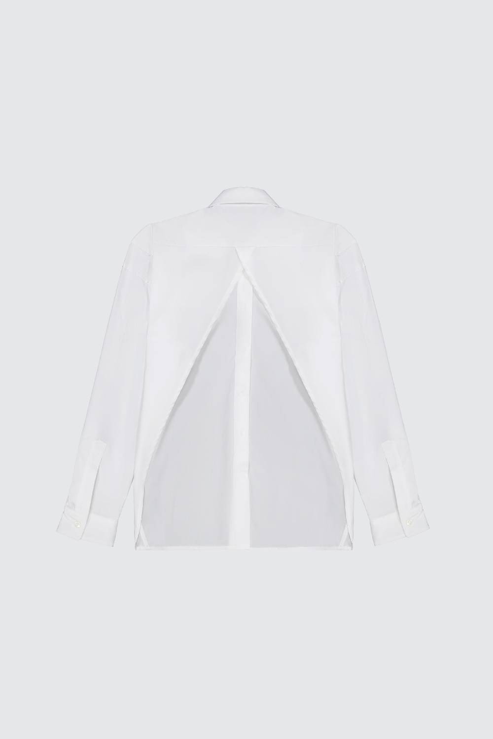 Laneus Laneus camicia oversize white classic con bottoni logati I Più Venduti