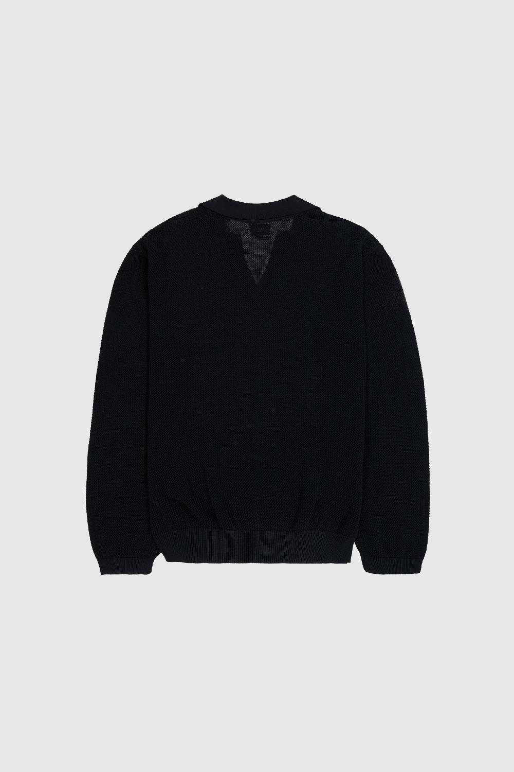 Laneus Laneus polo in mesh con scollo a V Soddisfazione Garantita