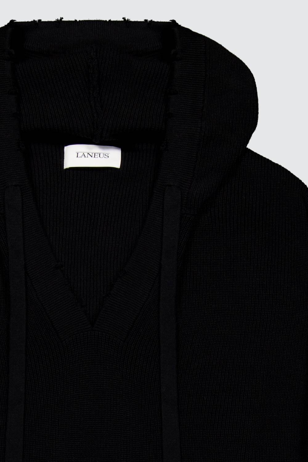 Laneus Laneus felpa in maglia con scollo a V Negozi Online
