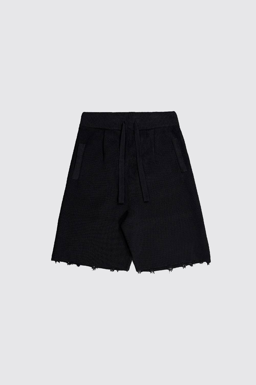 Laneus Laneus bermuda in maglia effetto destroyed Acquista Ora