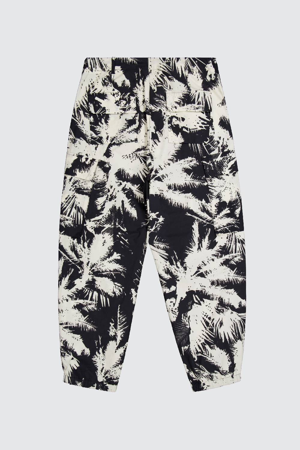 Laneus Laneus pantaloni palm print Sottocosto