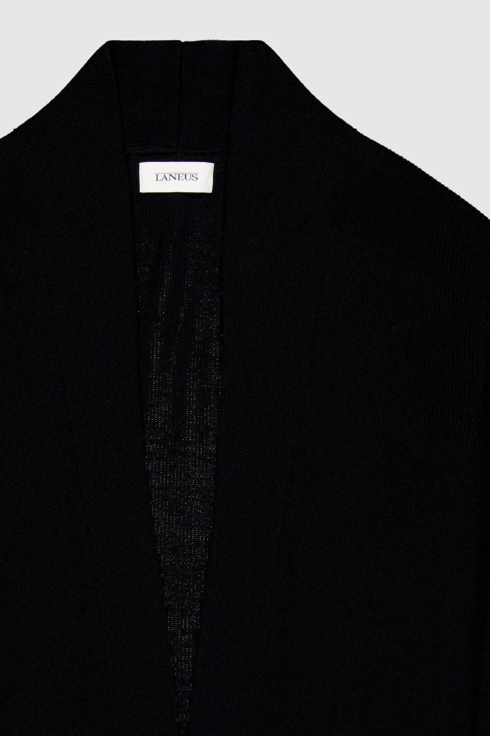 Laneus Laneus black cardigan In Vendita