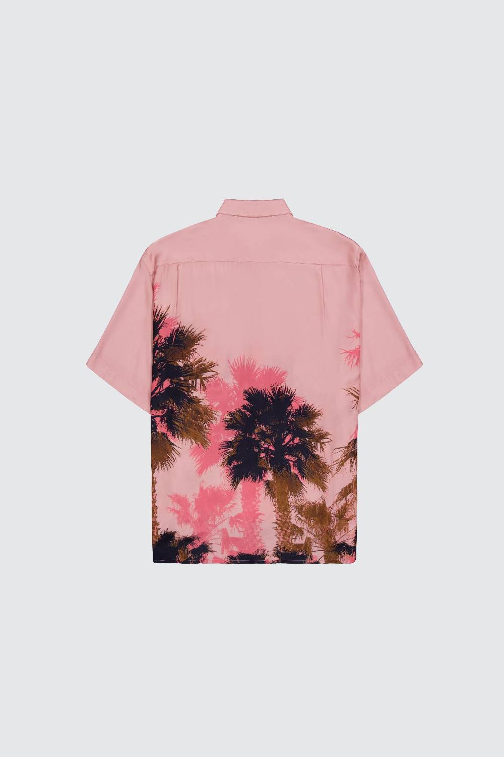 Laneus Laneus camicia pink palm print Saldi Di Fabbrica