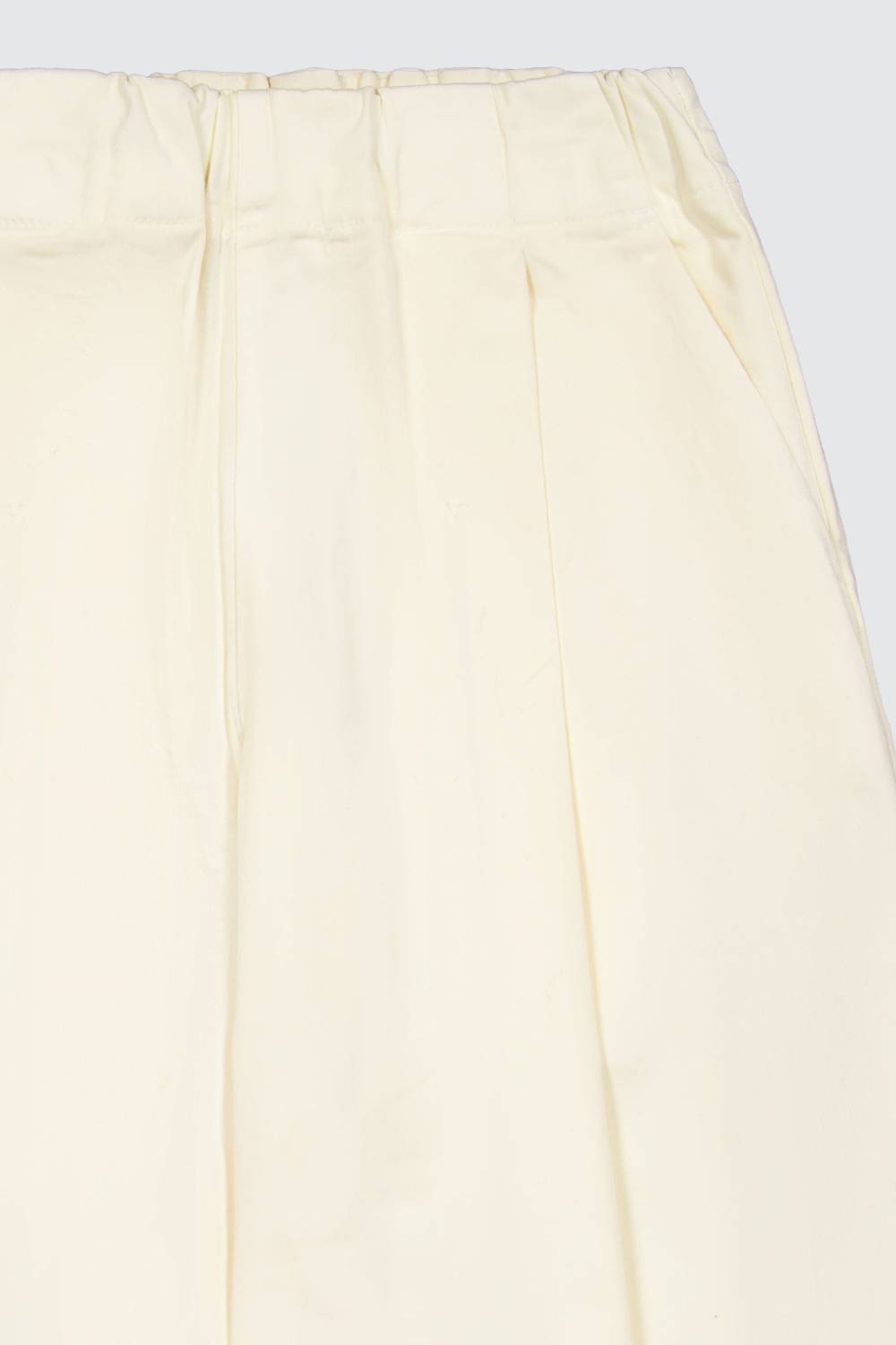 Laneus Laneus pantaloni cream loose fit a vita alta Trasporto libero internazionale