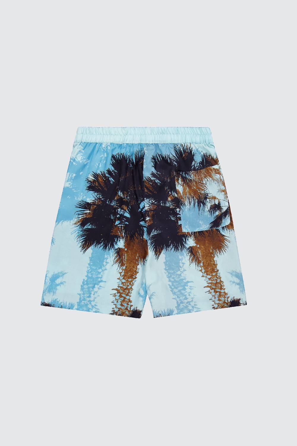 Laneus Laneus bermuda turquoise palm print Sottocosto