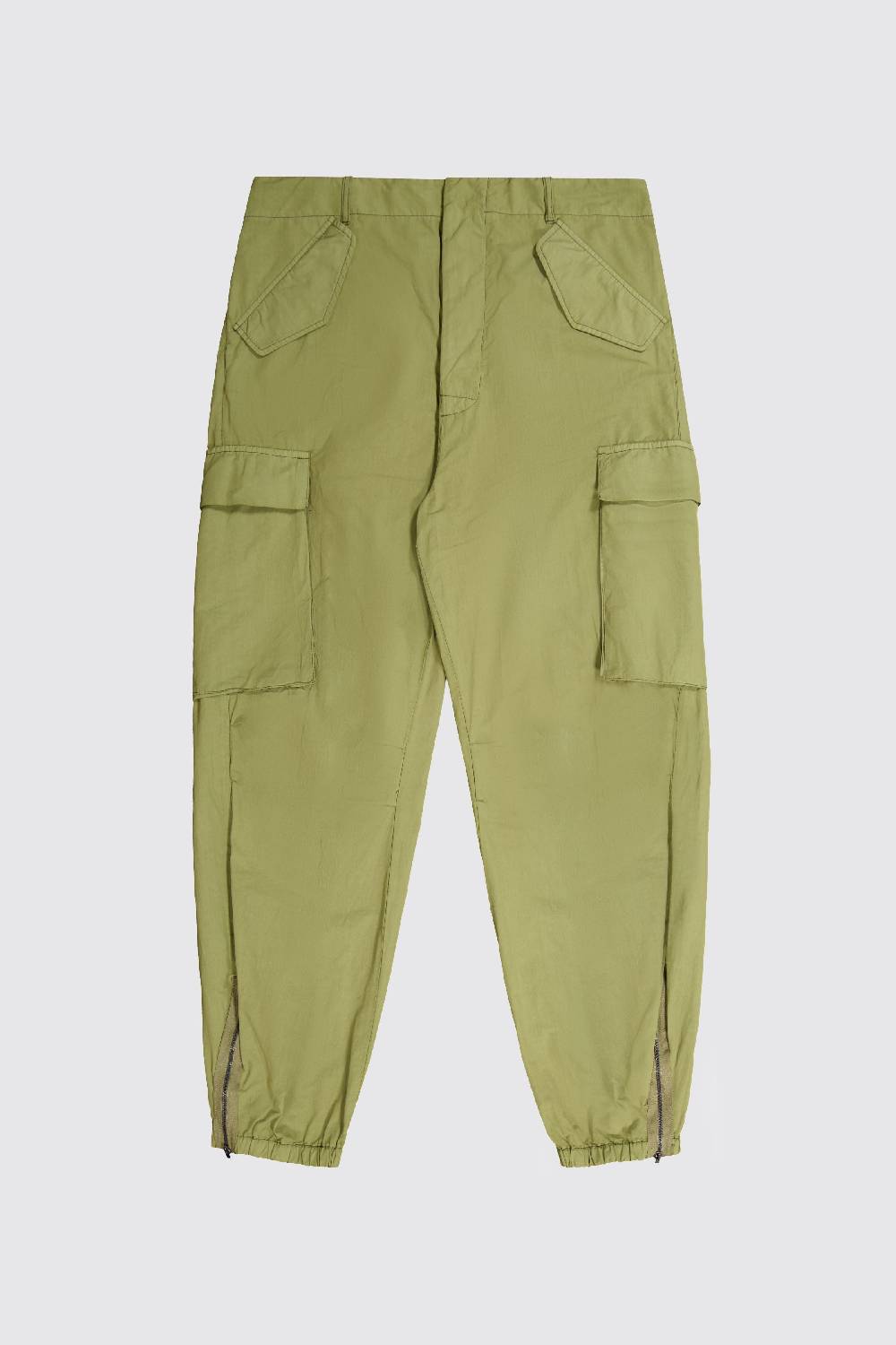 Laneus Laneus military green pantaloni cargo Novità