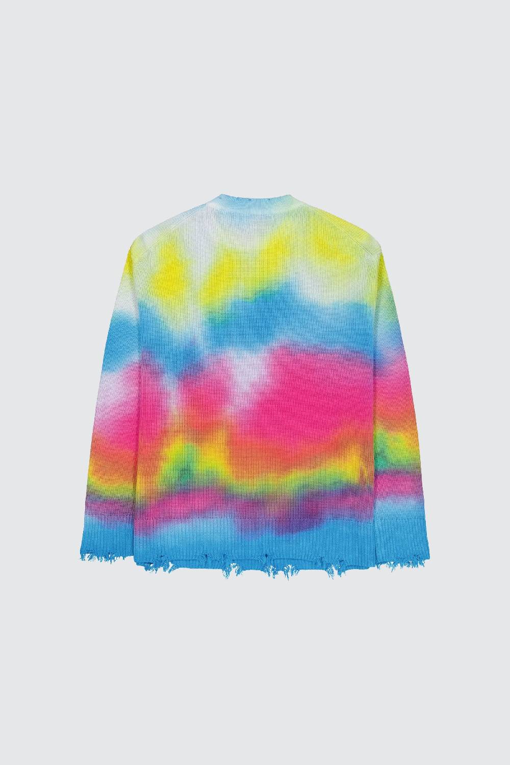 Laneus Laneus maglia tie dye print Saldi