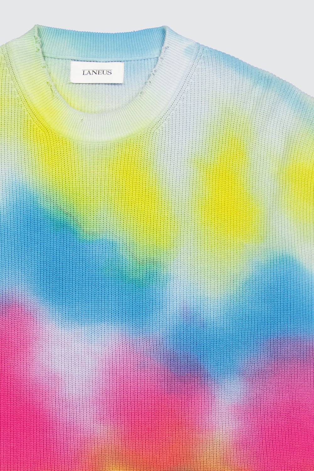 Laneus Laneus maglia tie dye print Saldi