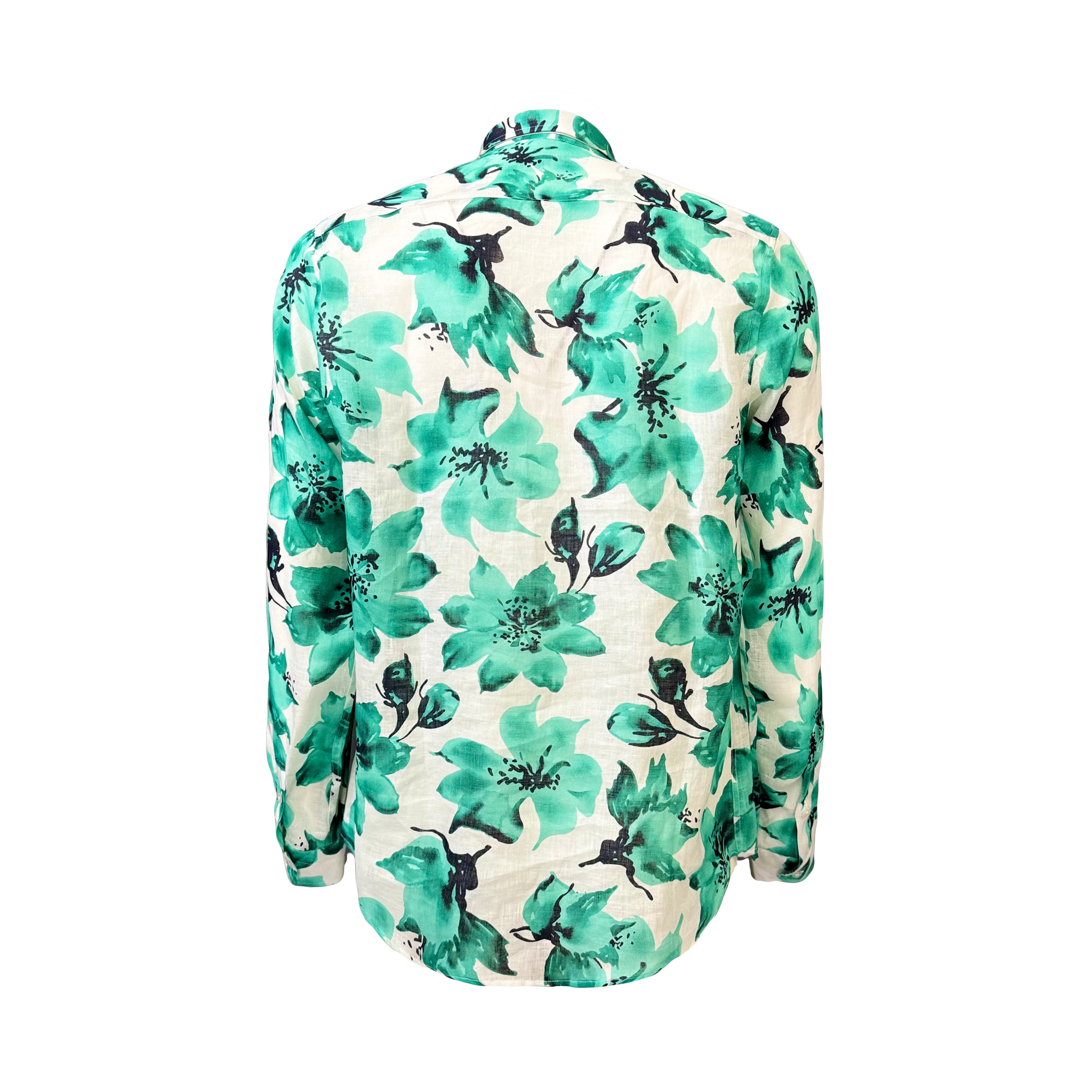 Neill Katter Camicia Green Orchid Consegna Veloce
