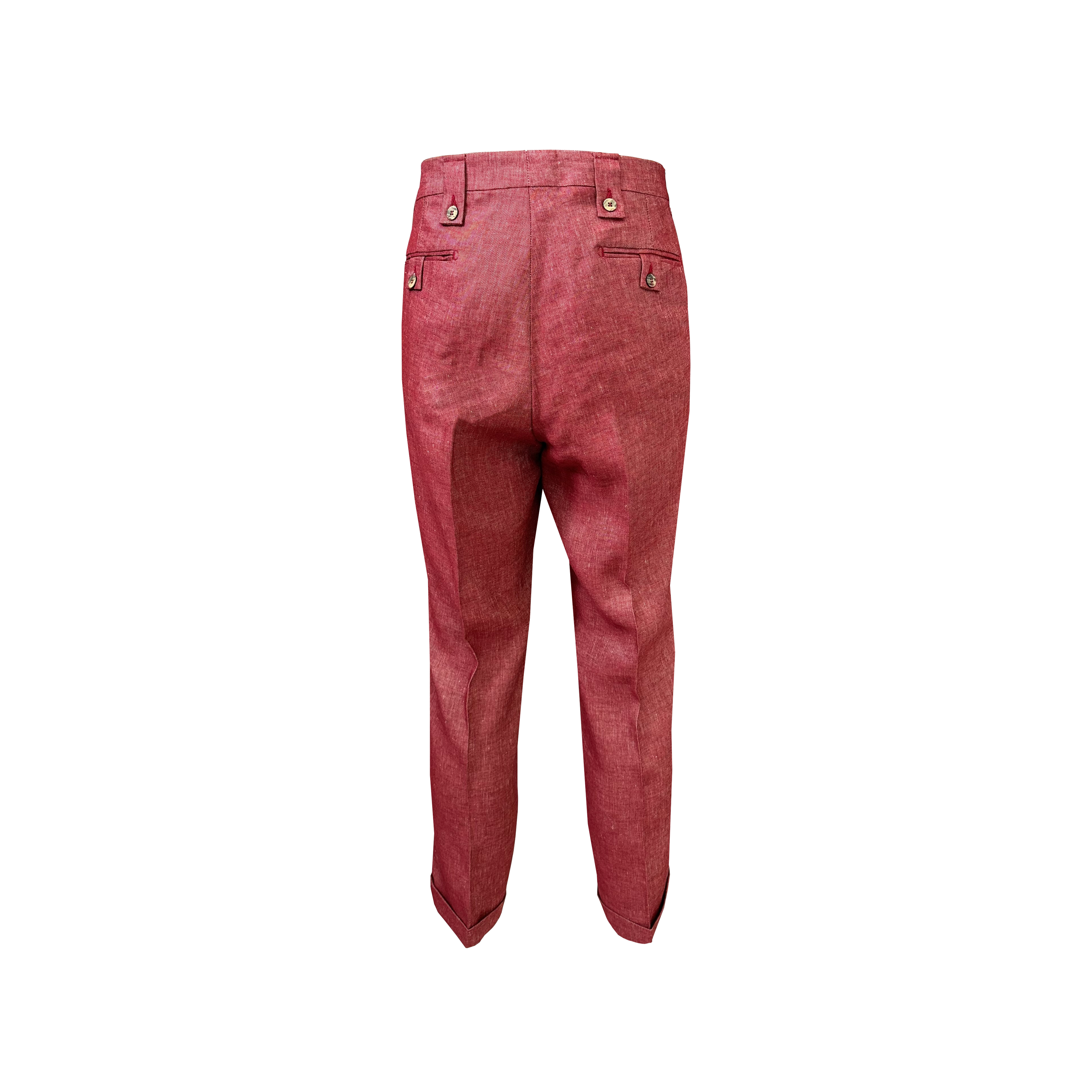 Neill Katter Pantalone Eleganza di Lino Promozione Limitata