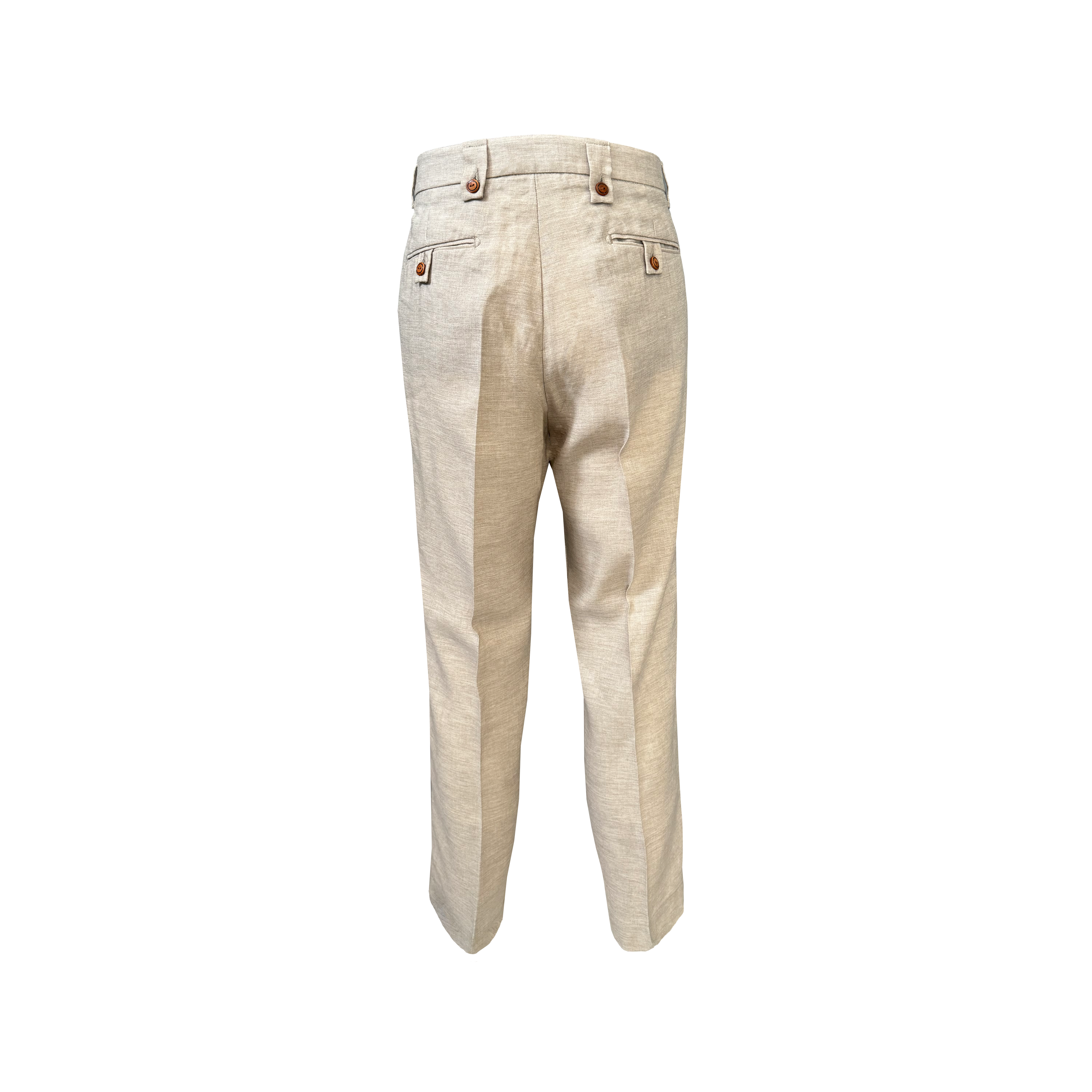 Neill Katter Pantalone Eleganza di Lino Fino Al -60%