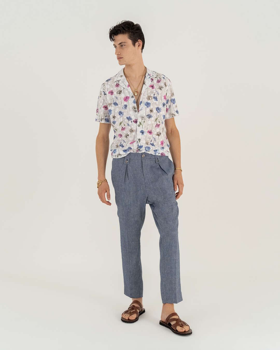 Neill Katter Camicia Floreale Pois Convenienza