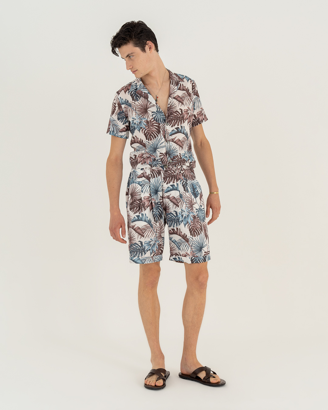 Neill Katter Camicia Foglie Estive Presa