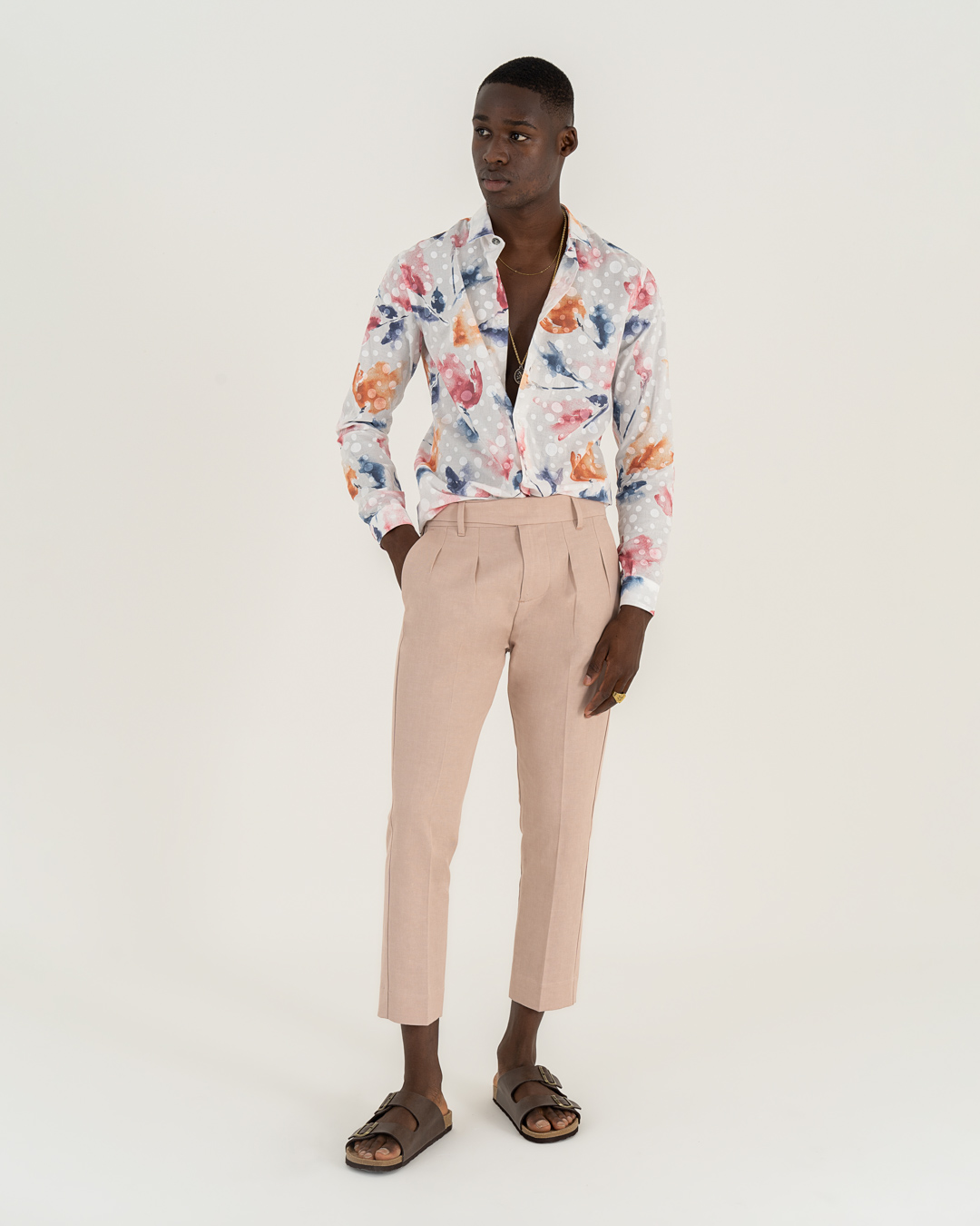 Neill Katter Camicia Paintstrokes Eleganza Negozio