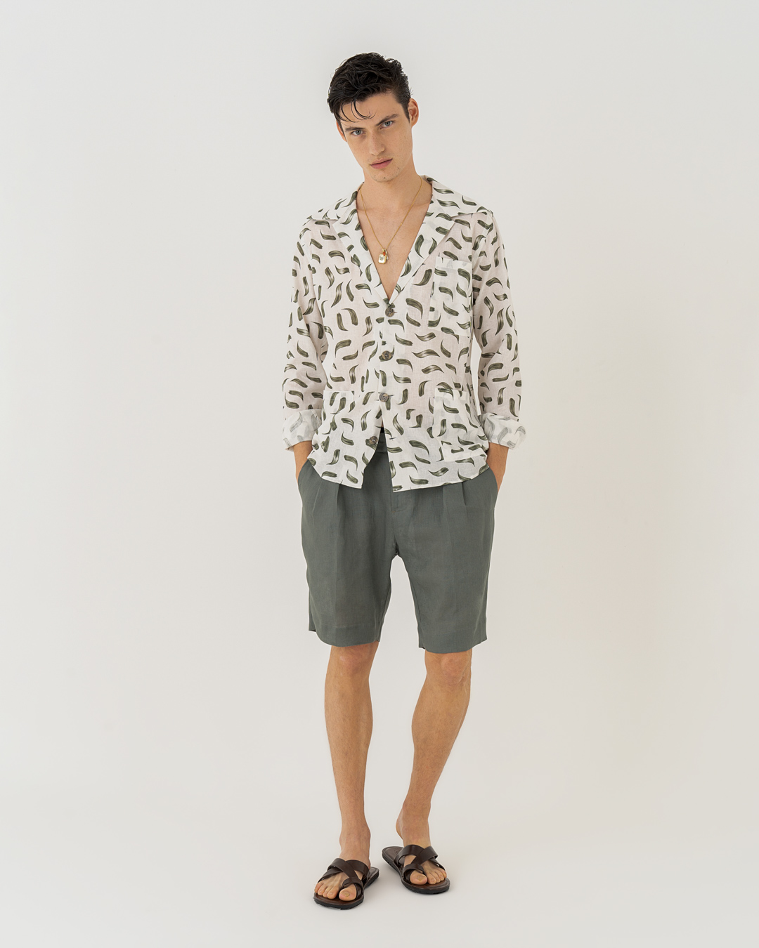 Neill Katter Giacca Camicia Brushstrokes Outlet