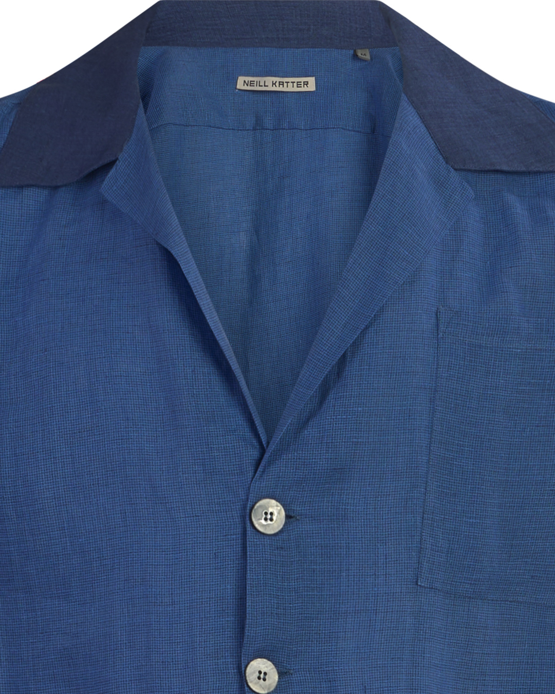 Neill Katter Giacca Camicia Eleganza di Lino In Vendita