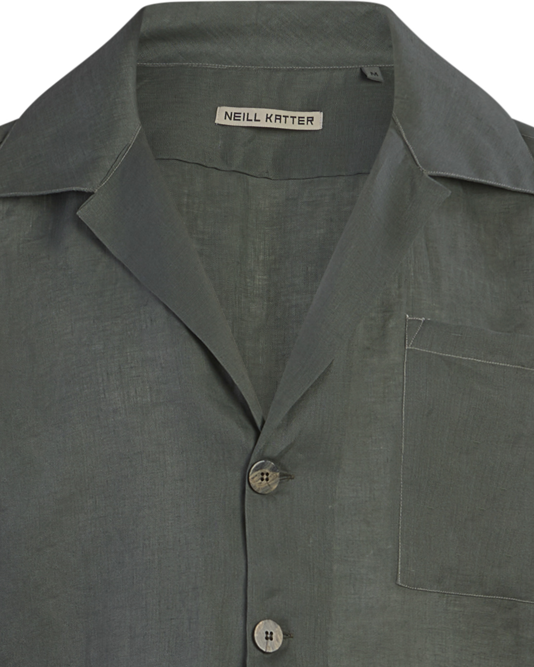 Neill Katter Giacca Camicia Eleganza di Lino Saldi