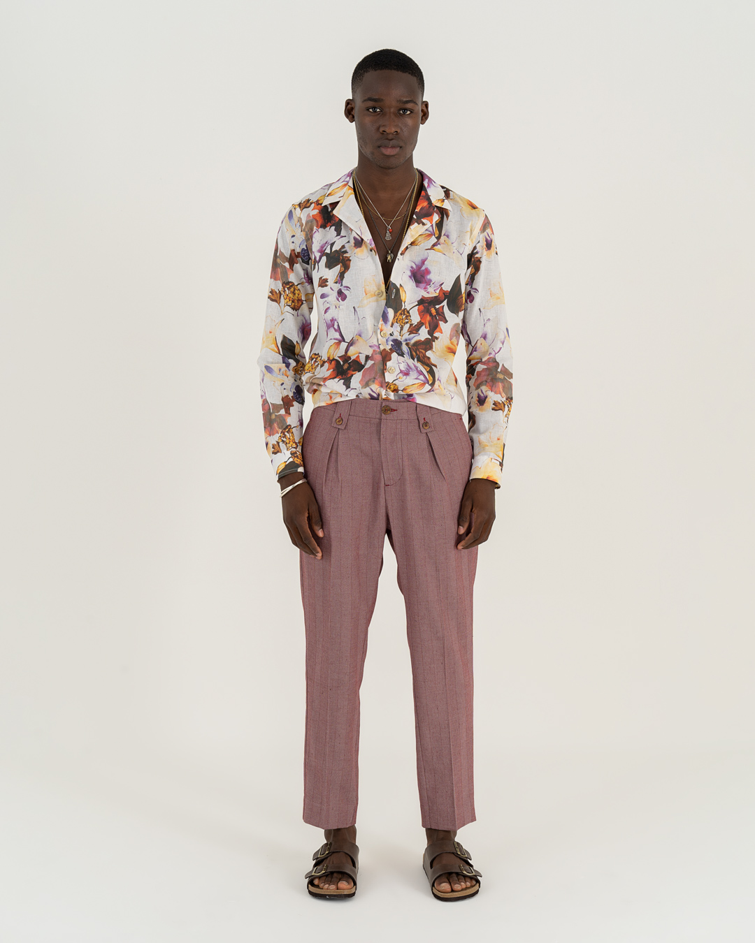 Neill Katter Pantalone Stripes In Saldo