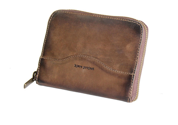 Kjøre Project Squared Zip Wallet Vintage Aged Novità