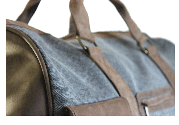 Kjøre Project Leather / Canvas Travel Bag Sottocosto