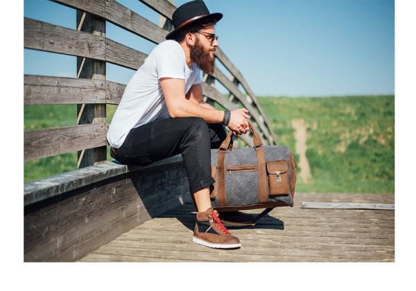 Kjøre Project Leather / Canvas Travel Bag Sottocosto