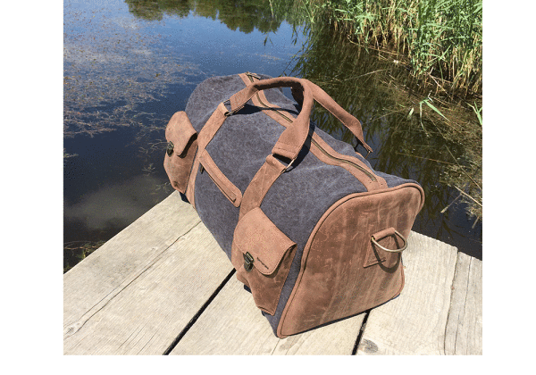 Kjøre Project Leather / Canvas Travel Bag Sottocosto
