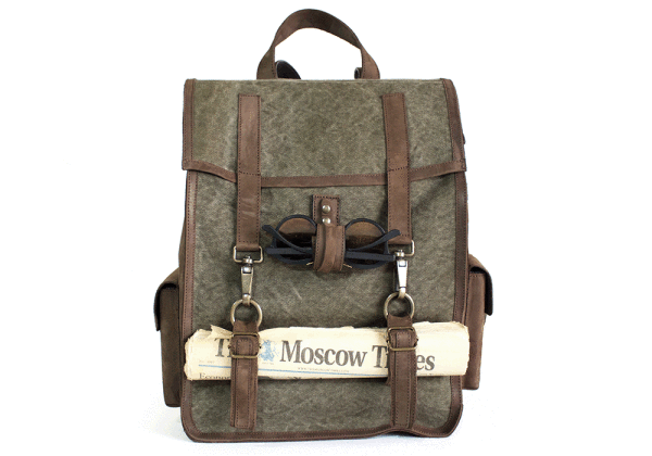 Kjøre Project Leather/Canvas Green Vendita Economica
