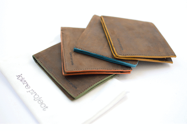 Kjøre Project Slim Fold Wallet Colored Edges Offerta