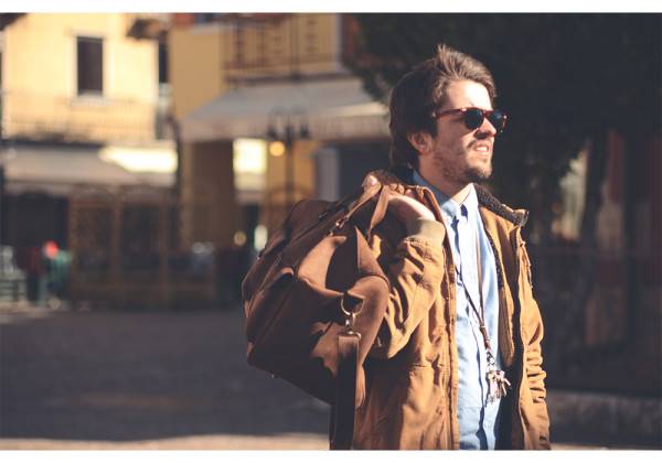 Kjøre Project Leather Travel Bag Qualità
