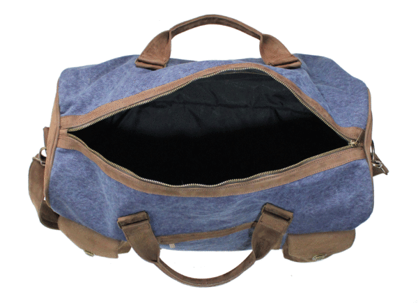 Kjøre Project Leather / Canvas Travel Bag Vendita