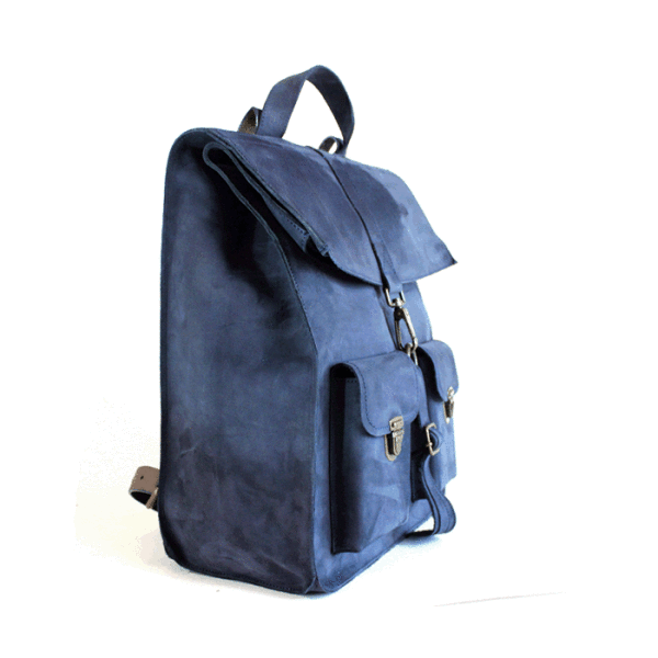 Kjøre Project Leather Nubuck Blue Economico