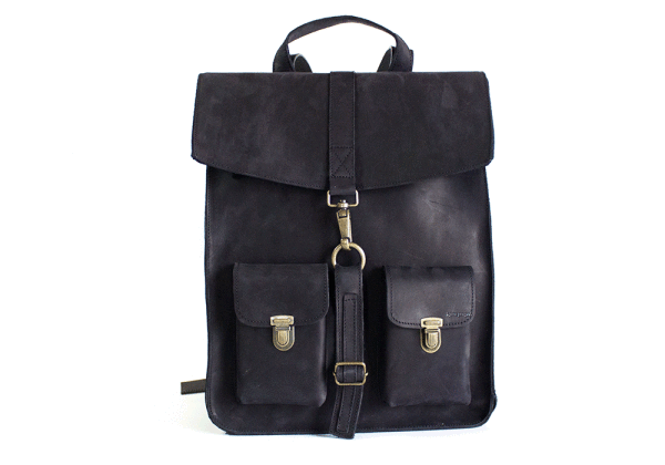 Kjøre Project Leather Nubuck Black Online