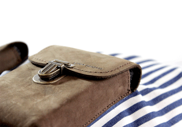 Kjøre Project Leather/Denim Stripes Vendita Economica