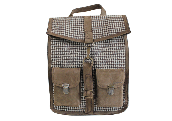 Kjøre Project Leather/Wool Pied de Poule Negozio