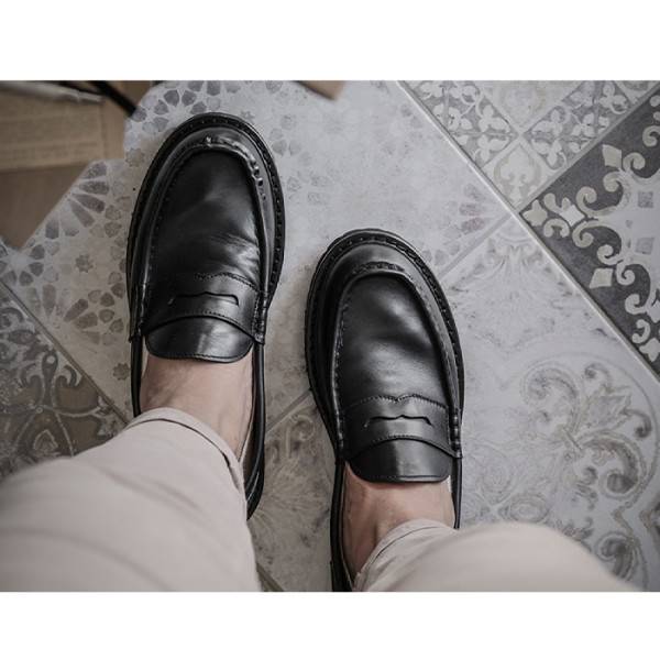 Kjøre Project Loafer Black & Brown In Saldo