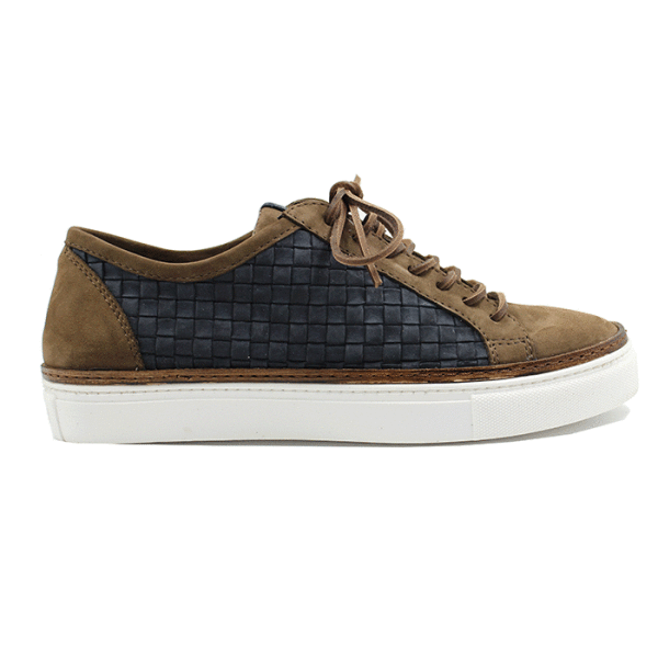Kjøre Project Fær Øer Woven Brown/Blue