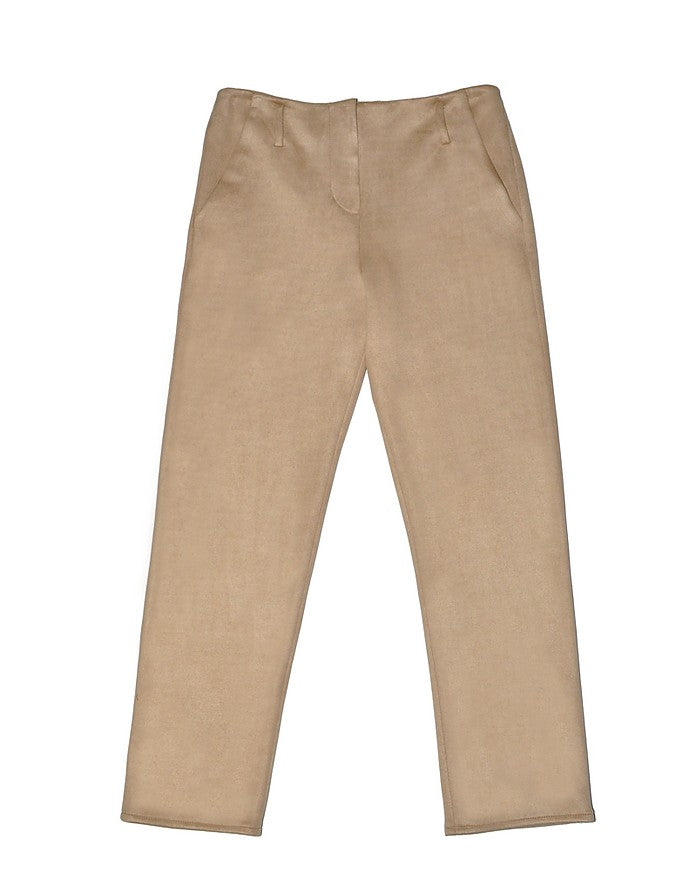 La Fabrique Louise Pantaloni Slim Beige Spedizione gratuita