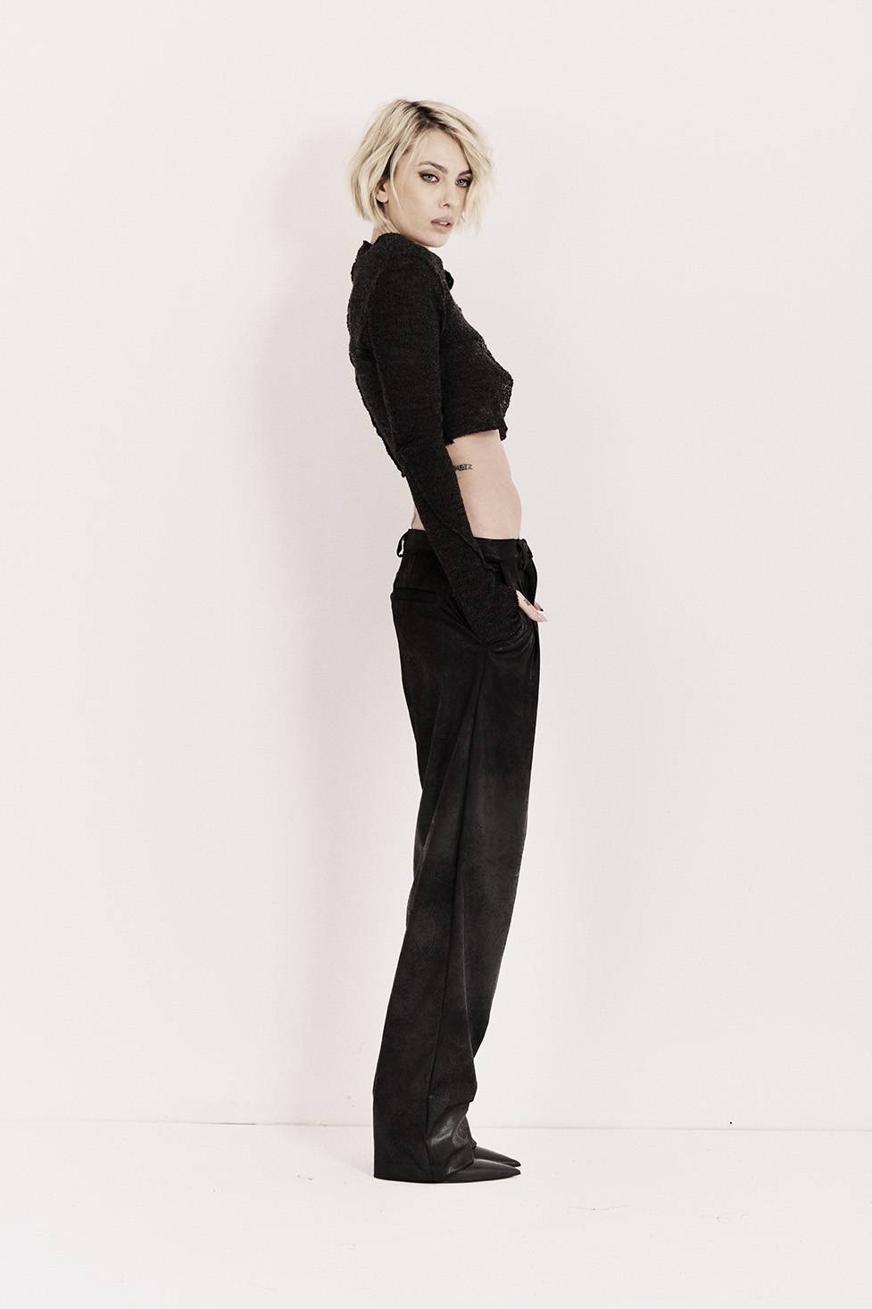 Nostrasantissima Pantalone Eco-Pelle Outlet