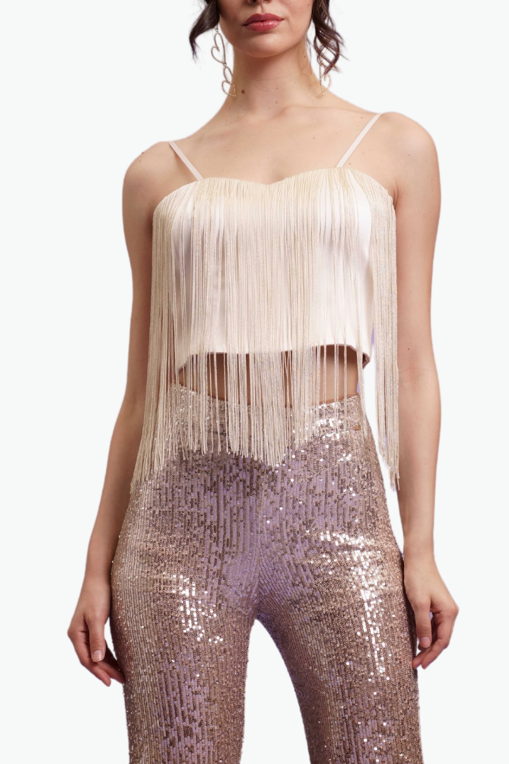 ﻿Nualy BUSTIER CON FRANGIA Italia