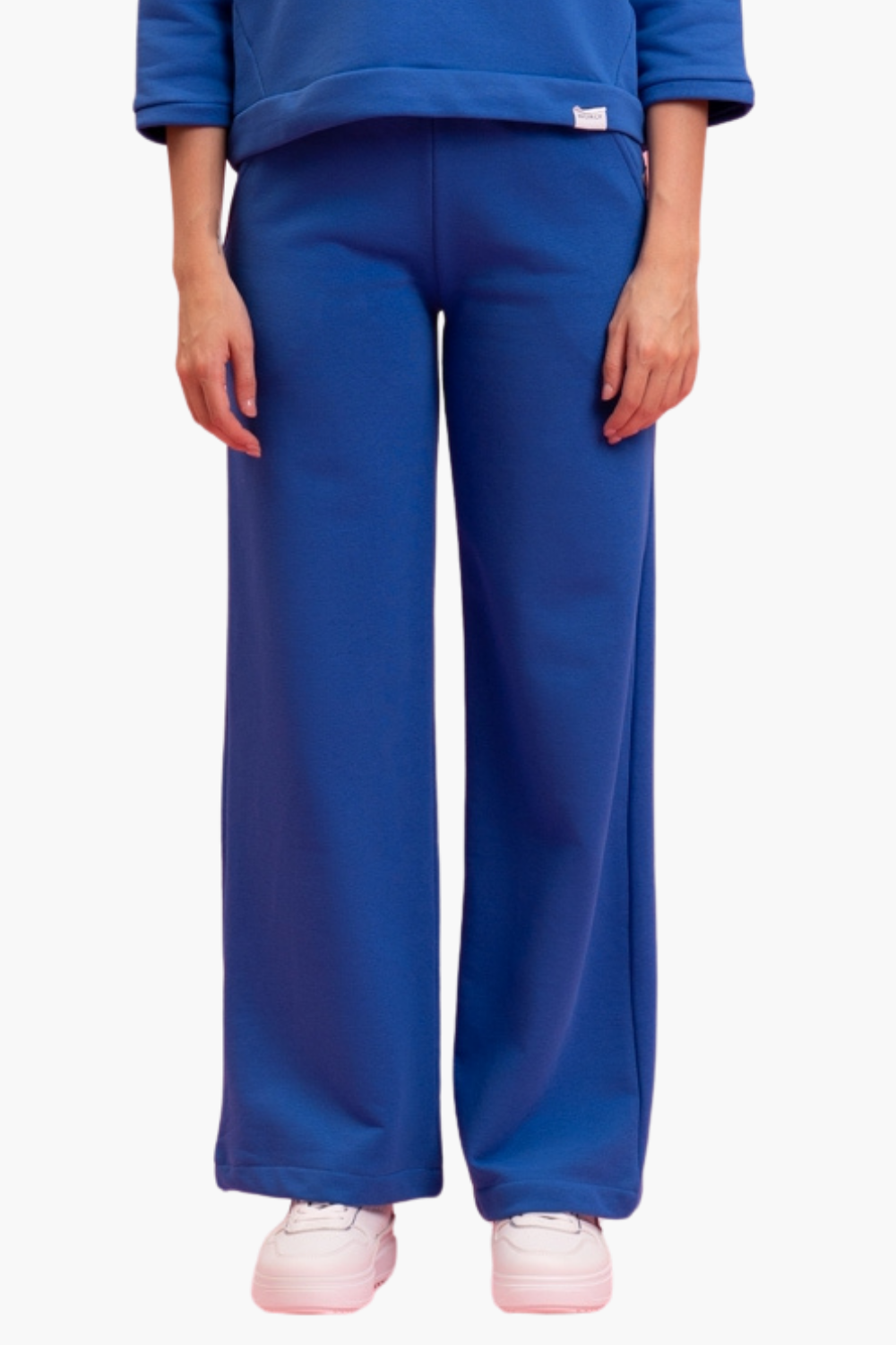 Nualy PANTALONE FELPA PALAZZO Offerta