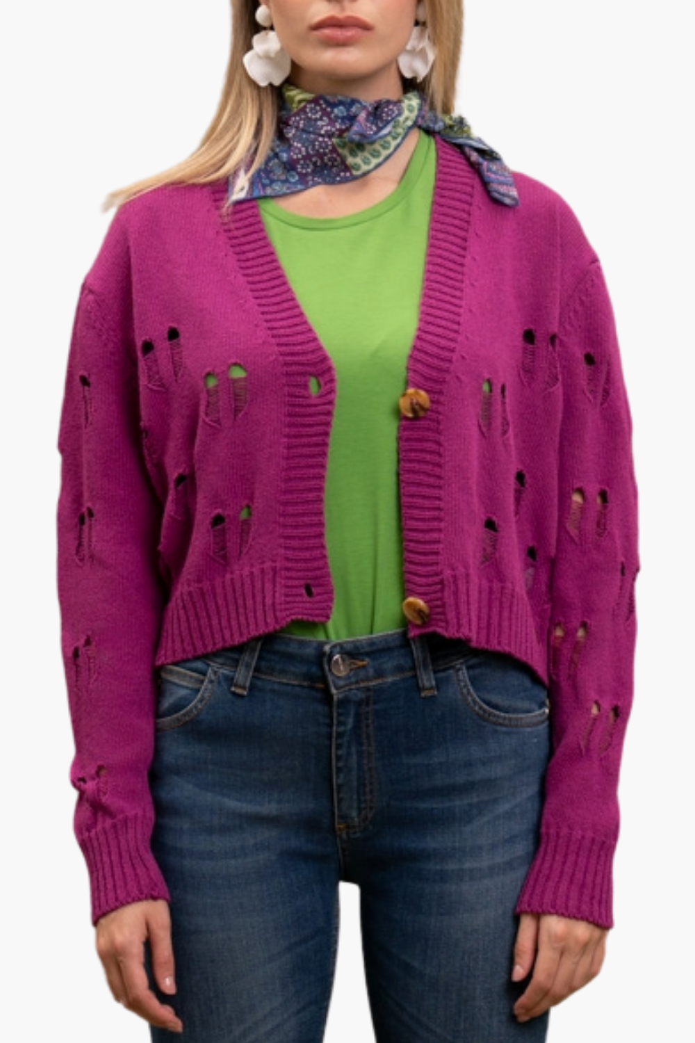 Nualy CARDIGAN CORTO Online