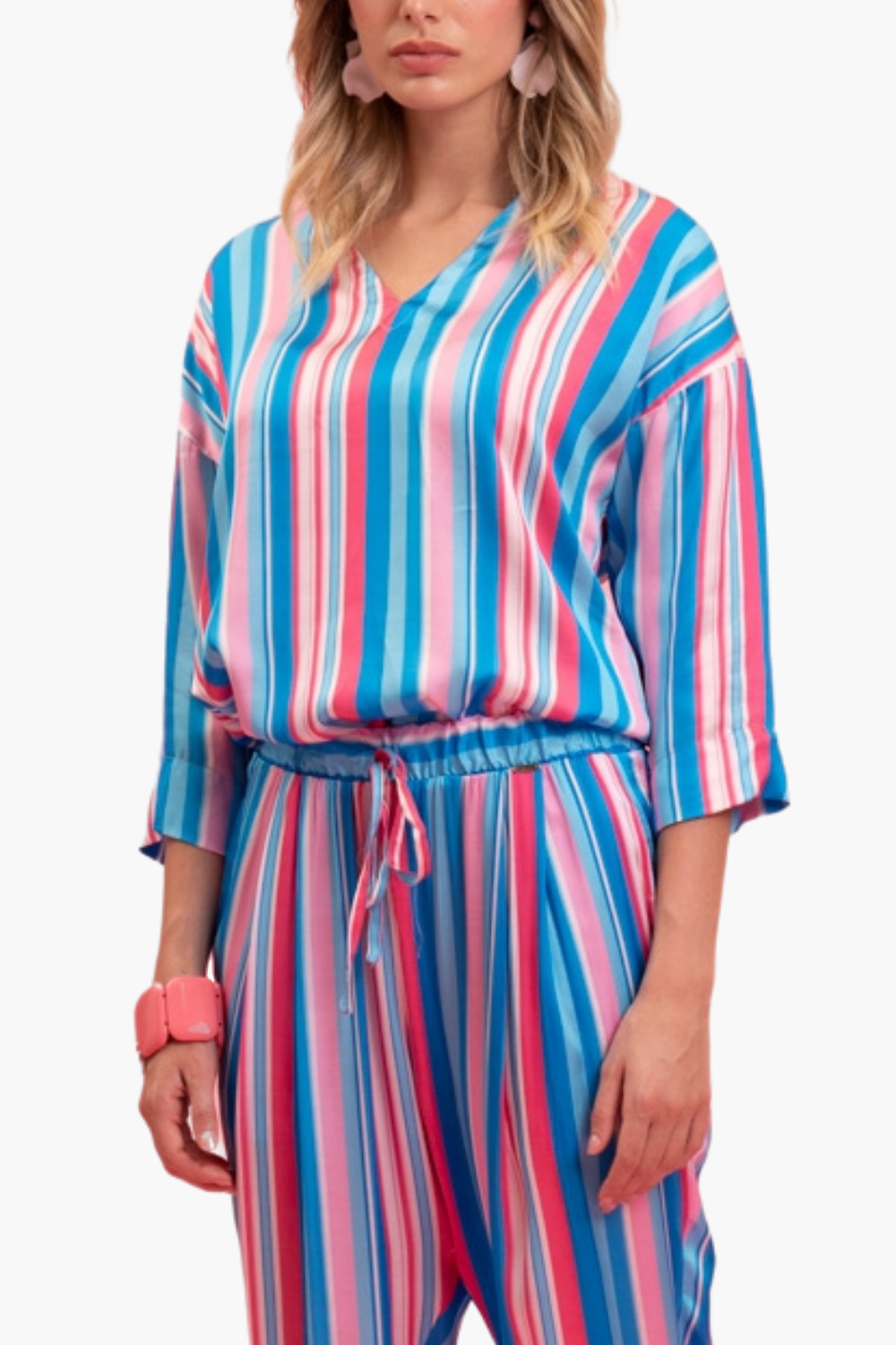 Nualy CAMICIA RIGHE Prezzo Ridotto