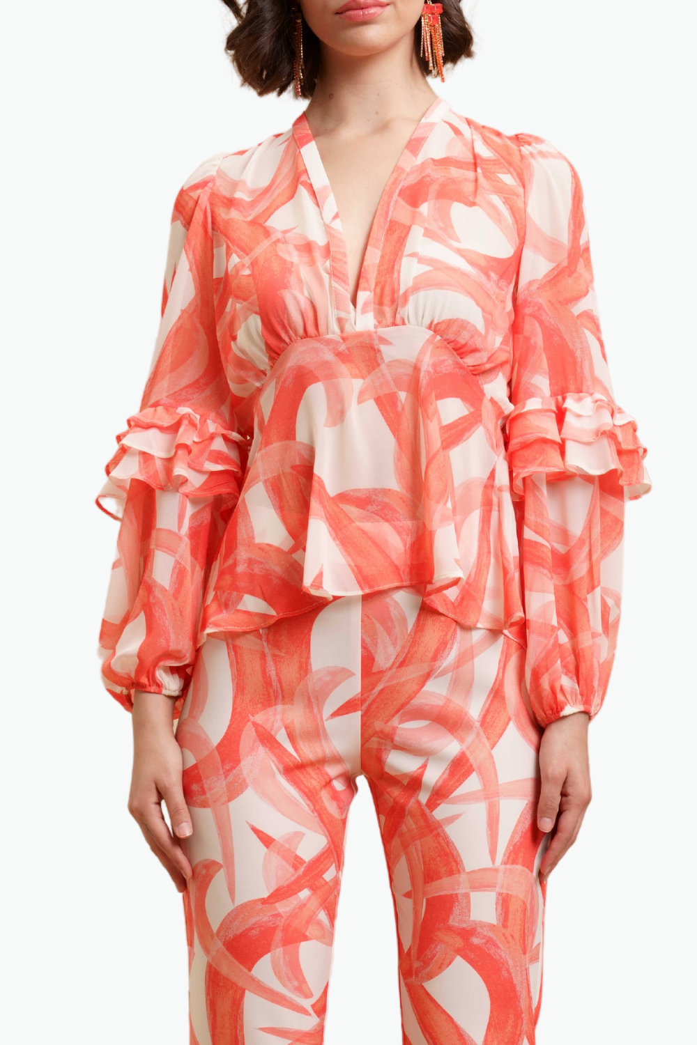 Nualy BLUSA CON MANICA AMPIA Novità