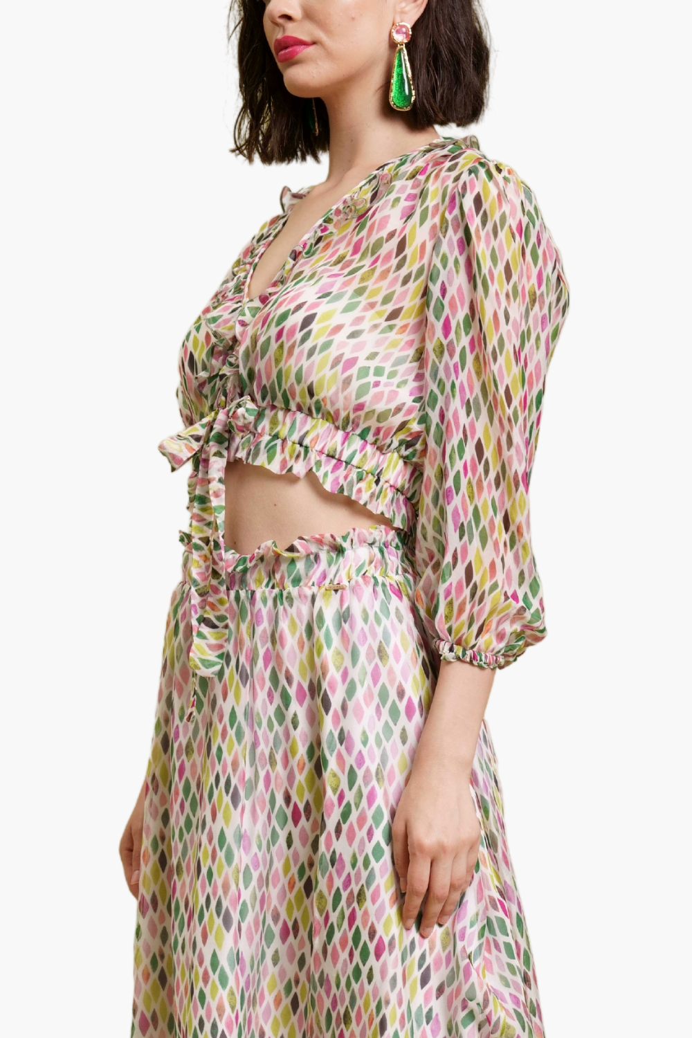 Nualy CAMICIA CORTA FANTASIA Offerte