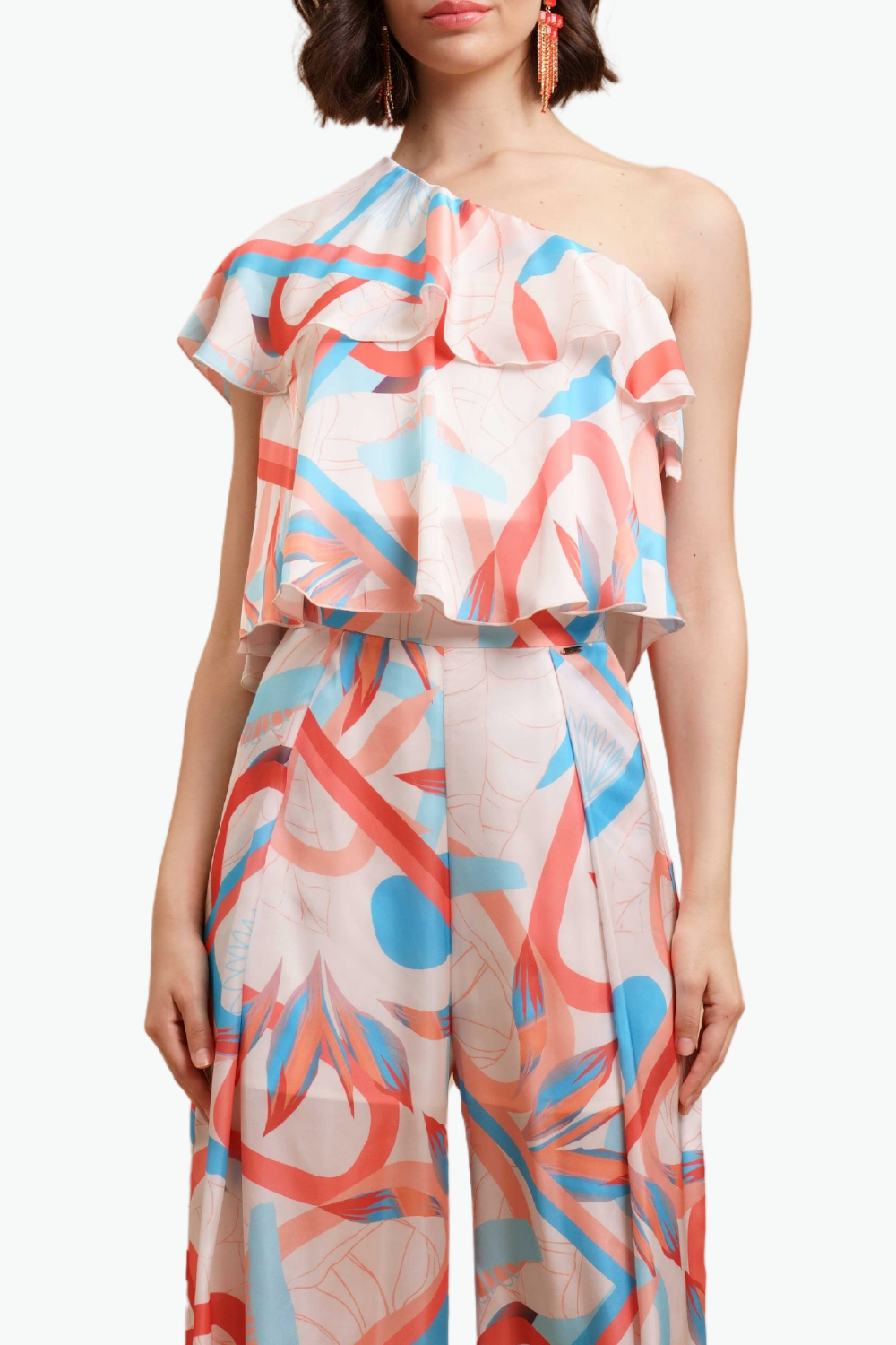 Nualy TOP MONOSPALLA FANTASIA Outlet
