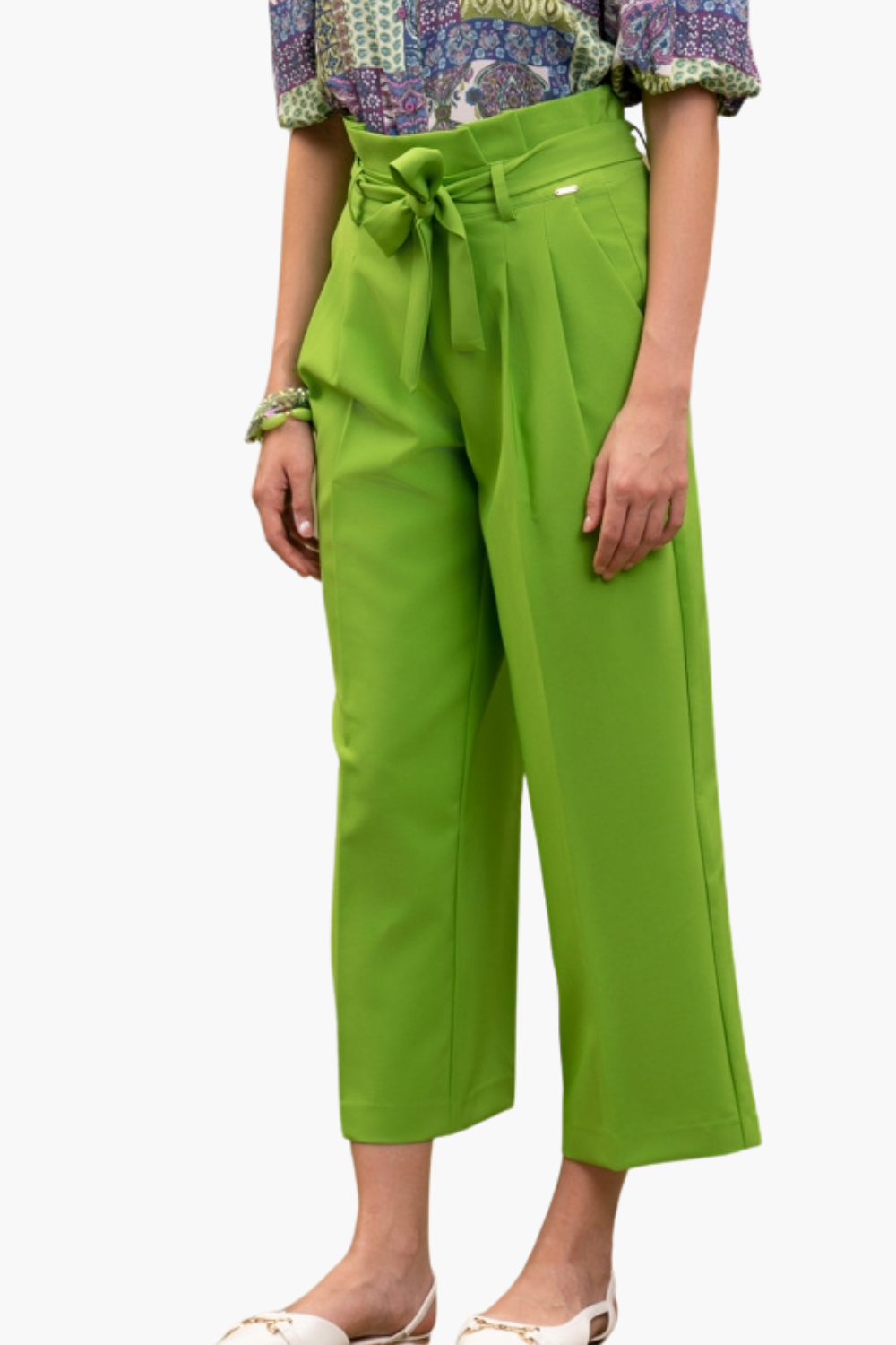 Nualy PANTALONE GARCONNE Nuova