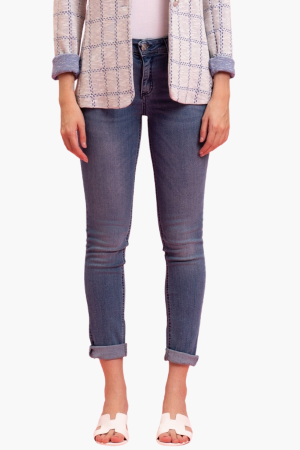 Nualy PANTALONE PUSH-UP Nuovo
