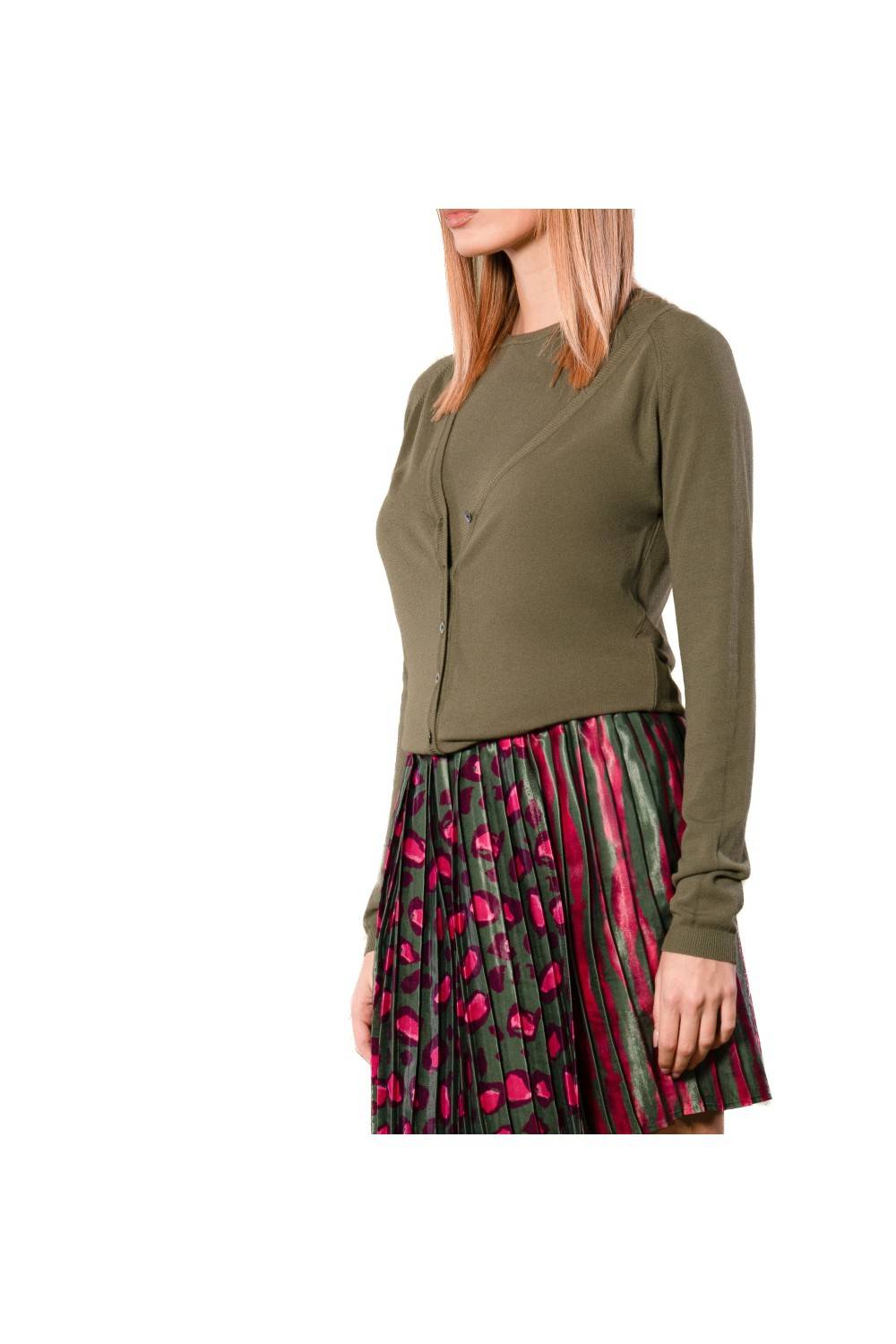 Nualy CARDIGAN SCOLLO A "V" Outlet